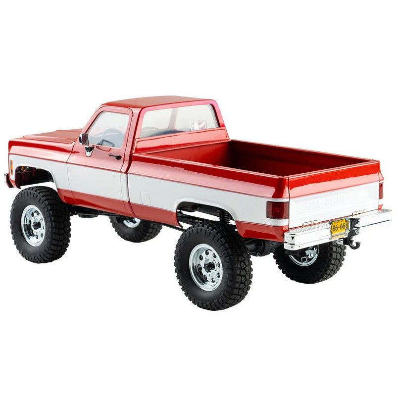 1/18 Chevrolet K10 FCX18 scaler RTR car kit - Red | Ventedemodelisme.fr