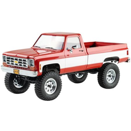 1/18 Chevrolet K10 FCX18 scaler RTR car kit - Red | Ventedemodelisme.fr