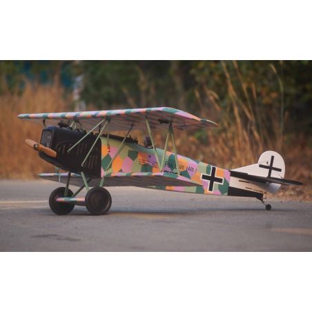 VQ Model Fokker D.VII .120 size EP-GP - Noir et Blanc