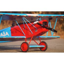 VQ Model Fokker D.VII .120 size EP-GP - Rouge et Bleu 2