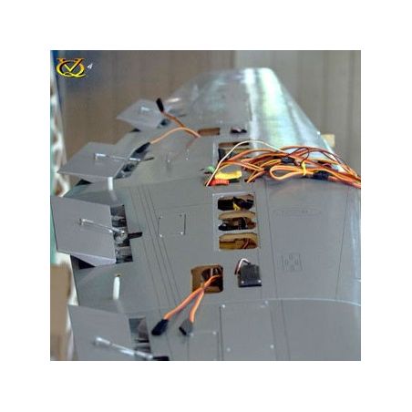 Avion VQ P-38 Lightning (Silver) 82.6" Wingspan ARF