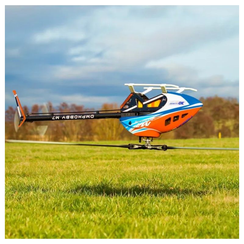 Helicoptère OMPHOBBY M7 - Orange