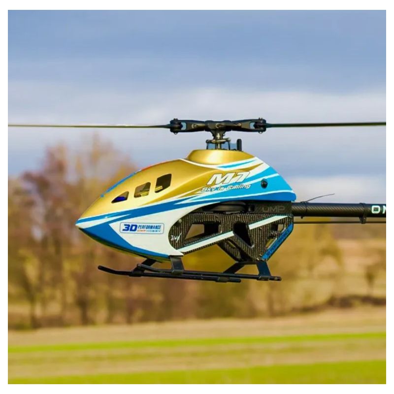Helicoptère OMPHOBBY M7 - Orange