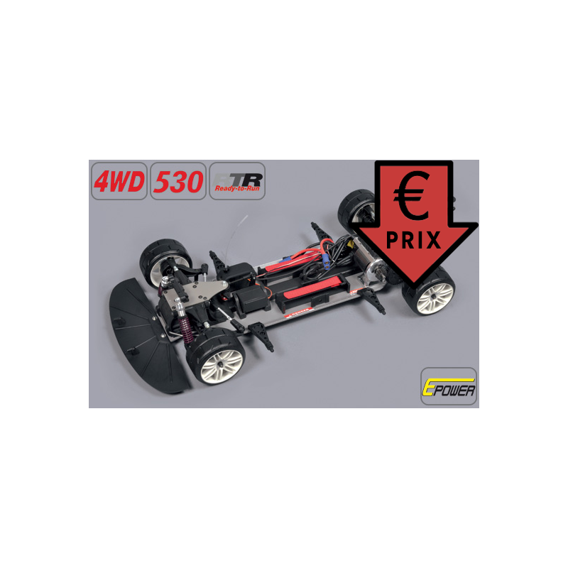 Sportsline 4WD 530 E RTR 154100ER | Ventedemodelisme.fr