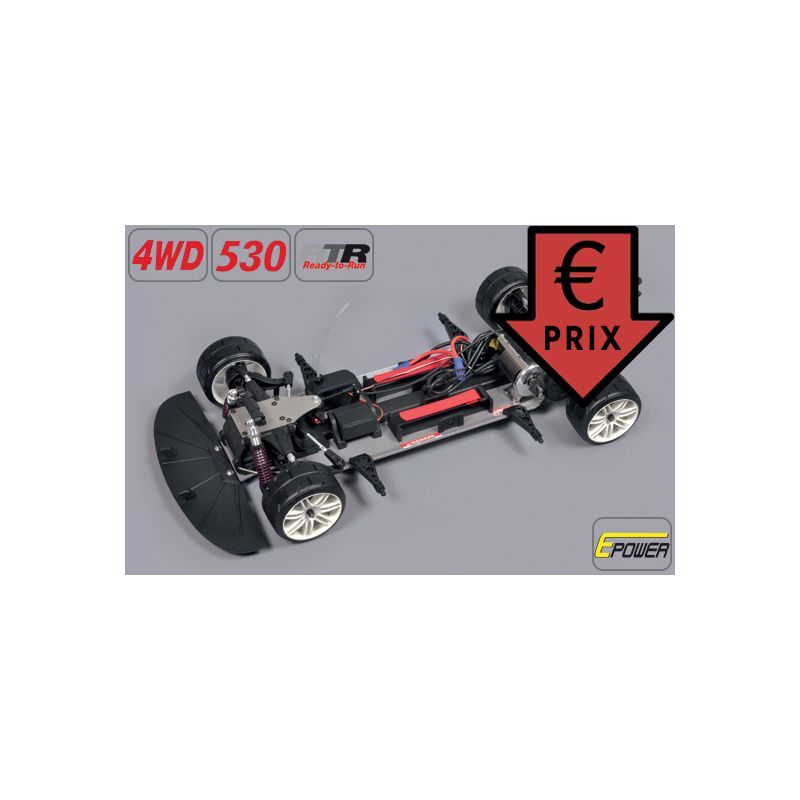 Sportsline 4WD 530 E RTR 154100ER | Ventedemodelisme.fr