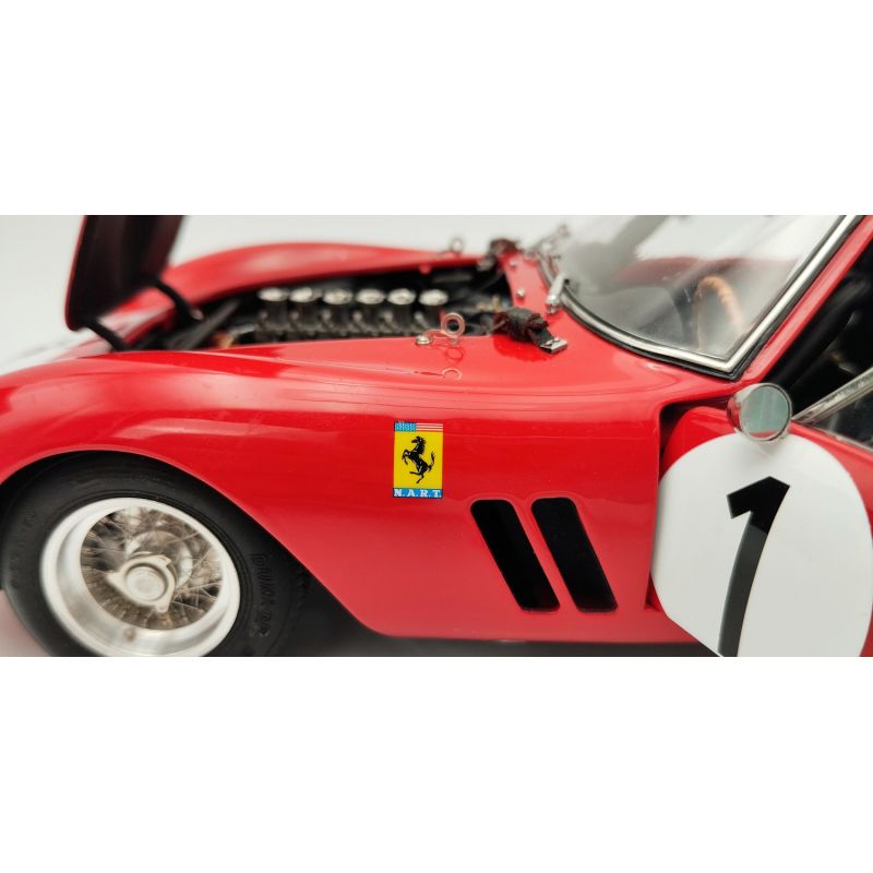 Voiture de collection CMC Ferrari 250 GTO, 1000km Paris Montlhéry, P.+R. Rodriguez, 1 Édition limitée 2200 pièces.