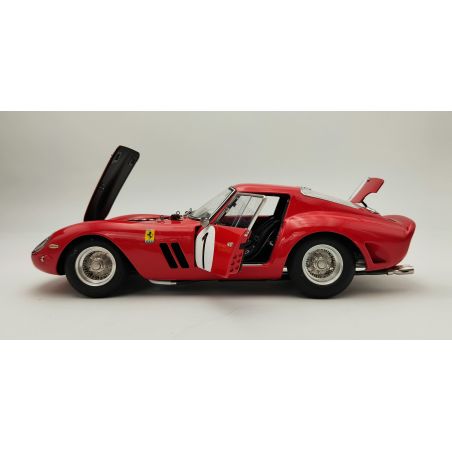 Voiture de collection CMC Ferrari 250 GTO, 1000km Paris Montlhéry, P.+R. Rodriguez, 1 Édition limitée 2200 pièces.