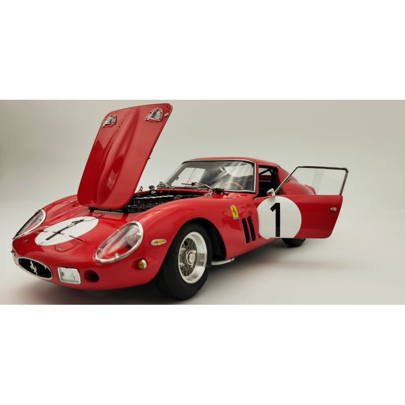 Voiture de collection CMC Ferrari 250 GTO, 1000km Paris Montlhéry, P.+R. Rodriguez, 1 Édition limitée 2200 pièces.