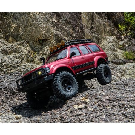 Modelisme R/C voiture DISC.. 1/18 Katana scaler RTR car kit - Red