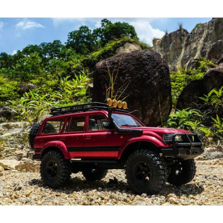 Modelisme R/C voiture DISC.. 1/18 Katana scaler RTR car kit - Red