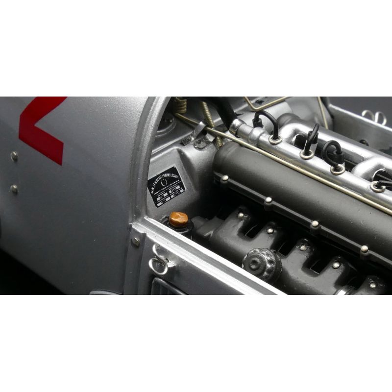 CMC Mercedes-Benz W 125, 1937 GP Donington, n°4 Seaman