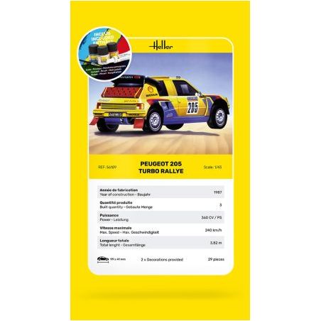 STARTER KIT Peugeot 205 Turbo Rally