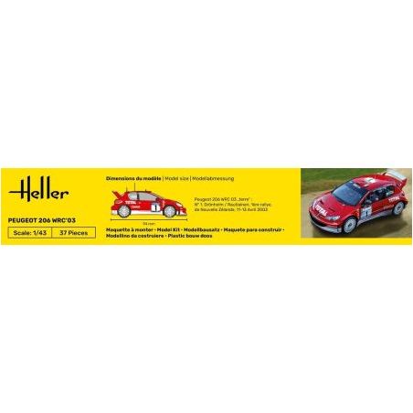 STARTER KIT Peugeot 206 WRC'03