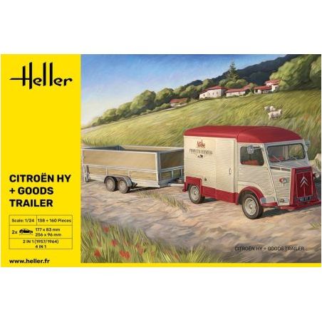 Citroen HY + Goods Trailer