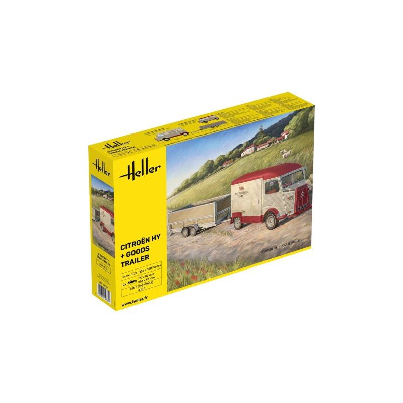 Citroen HY + Goods Trailer
