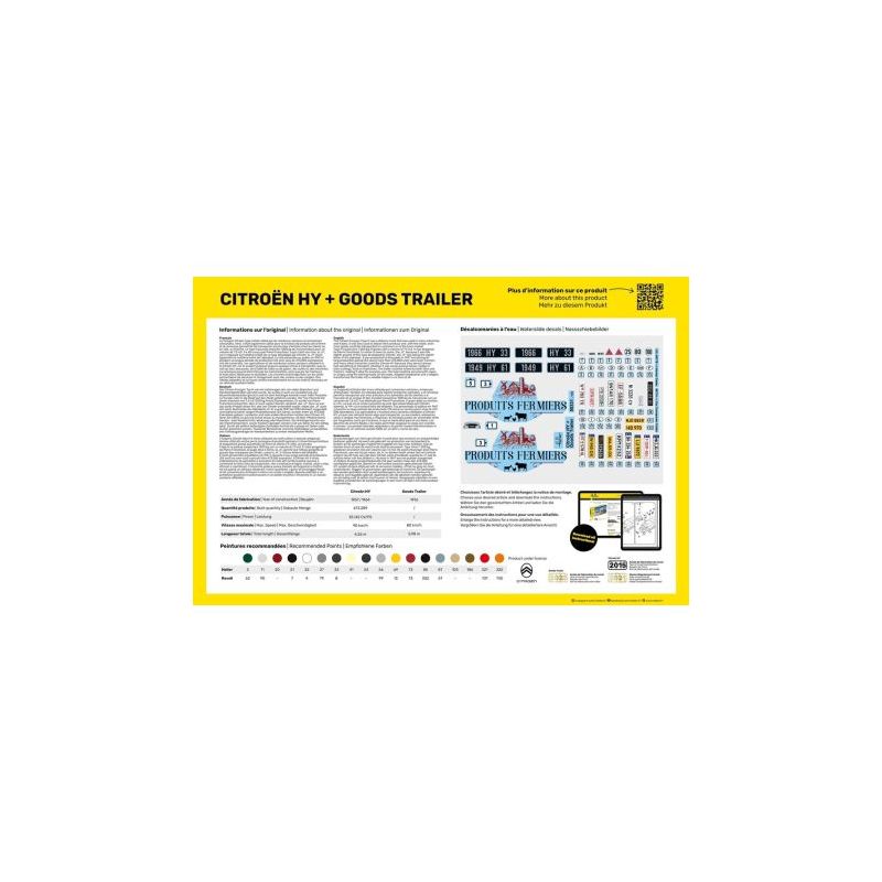 Citroen HY + Goods Trailer