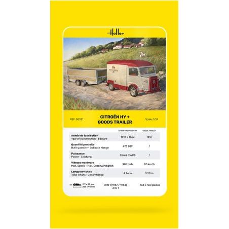 Citroen HY + Goods Trailer