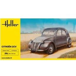HELLER 80175 1/43 - CITROEN 2 CV CLASSIC
