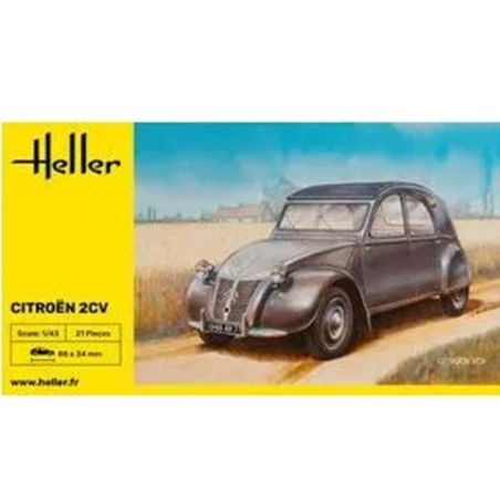 HELLER 80175 1/43 - CITROEN 2 CV CLASSIC