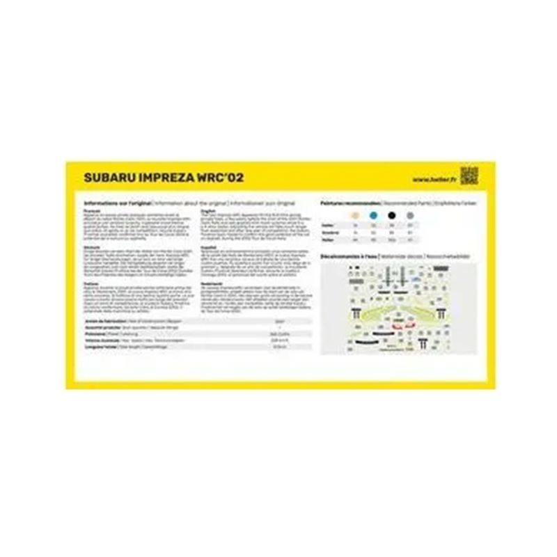 STARTER KIT Impreza WRC'02