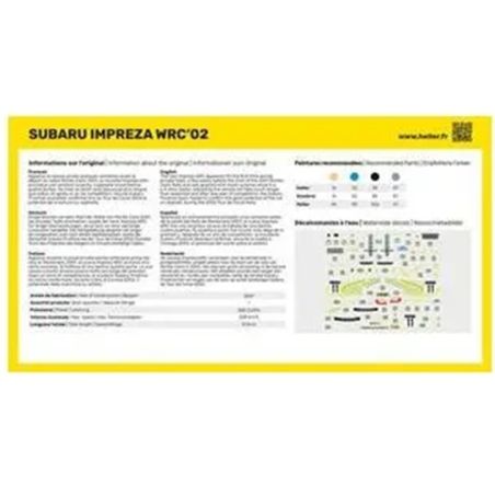 STARTER KIT Impreza WRC'02