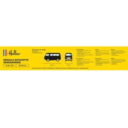 RENAULT Estafette Gendarmerie New Mould
