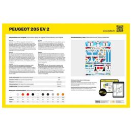 PEUGEOT 205 EV2 1/24 HELLER 2