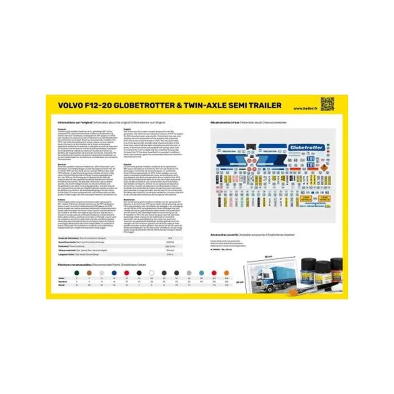F12-20 Globetrotter & Twin-Axle Semi trailer
