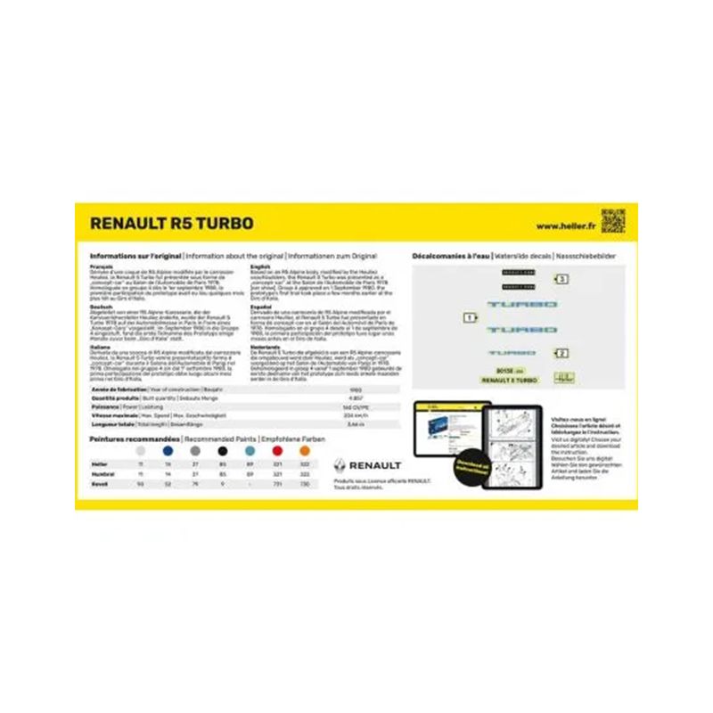 STARTER KIT Renault R5 Turbo