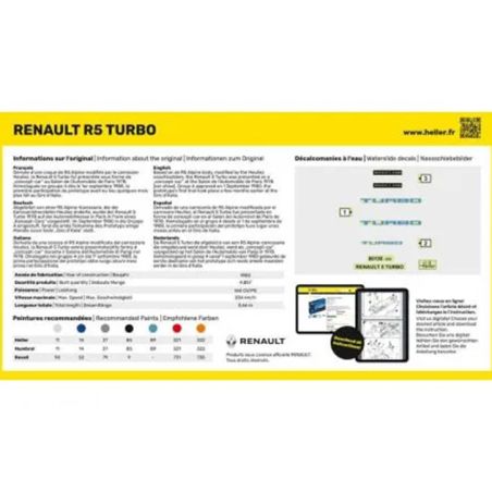 STARTER KIT Renault R5 Turbo