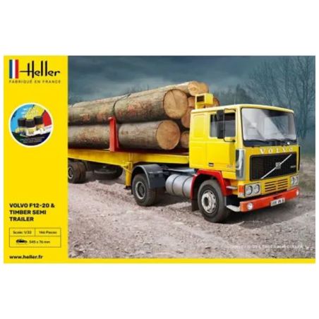 Camion Volvo F12-20 & Timber 1/32