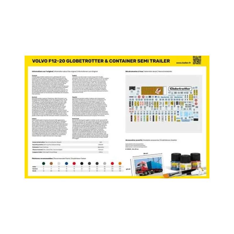 F12-20 Globetrotter & Container semi trailer