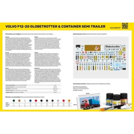 F12-20 Globetrotter & Container semi trailer