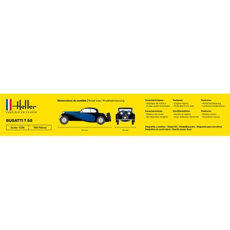 STARTER KIT Bugatti T 50