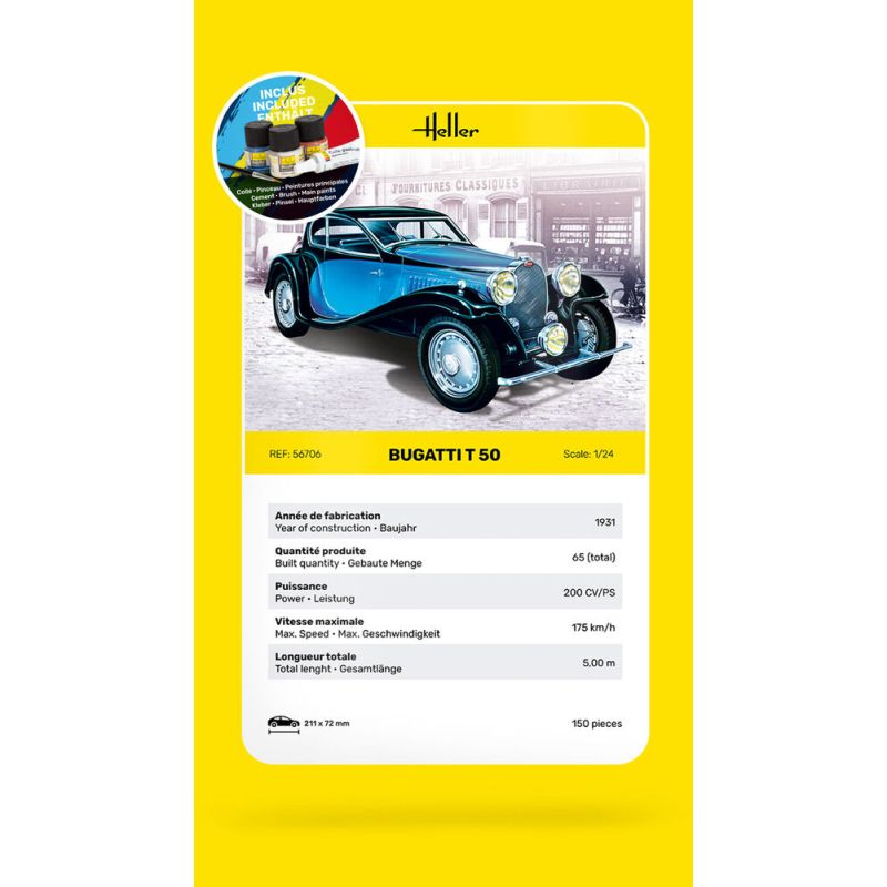 STARTER KIT Bugatti T 50