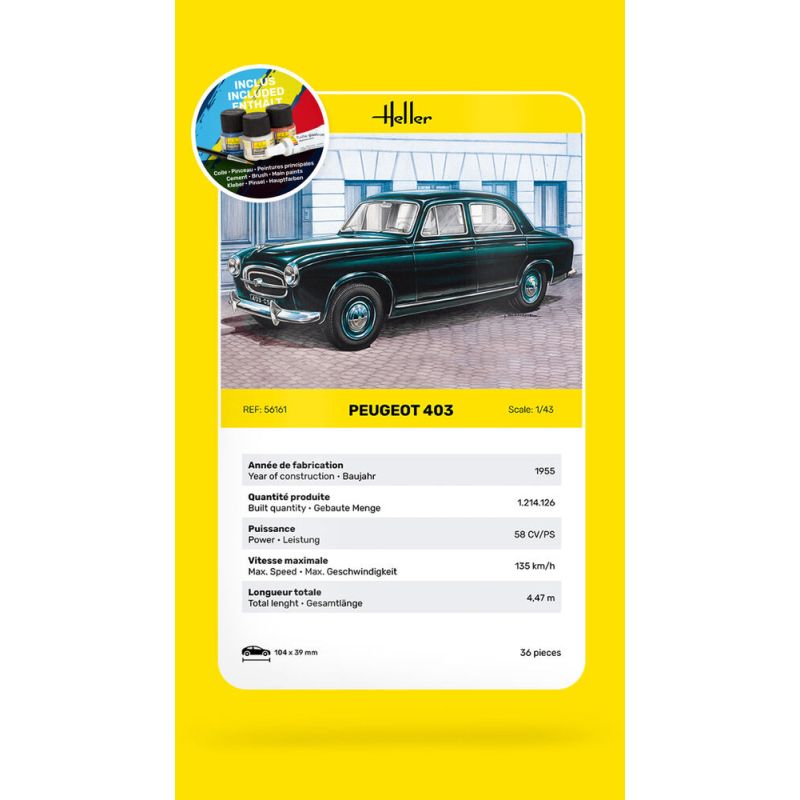 STARTER KIT Peugeot 403