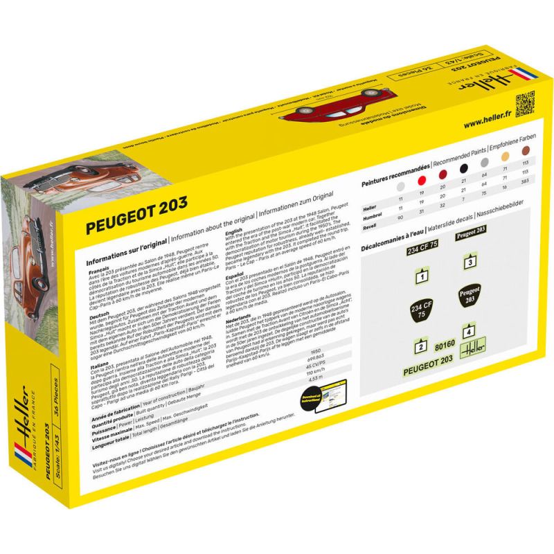 STARTER KIT Peugeot 203