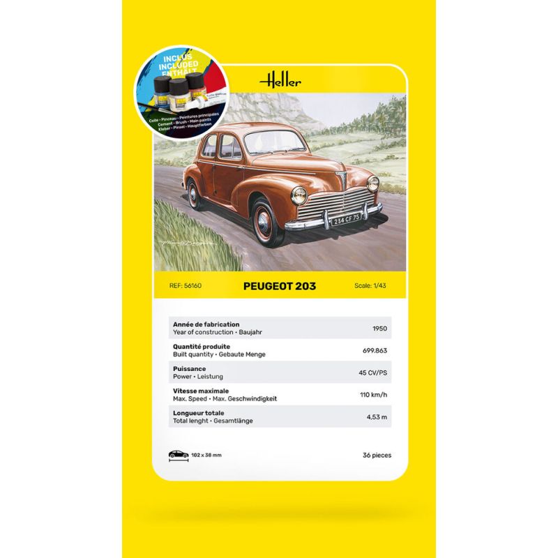 STARTER KIT Peugeot 203