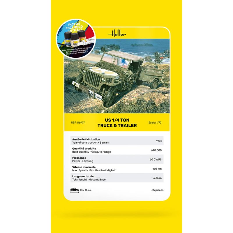 TARTER KIT JEEP WILLYS US 1/4 TON ET REMORQUE