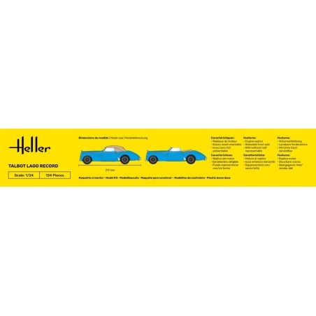 Voiture Talbot Lago Record 1/24