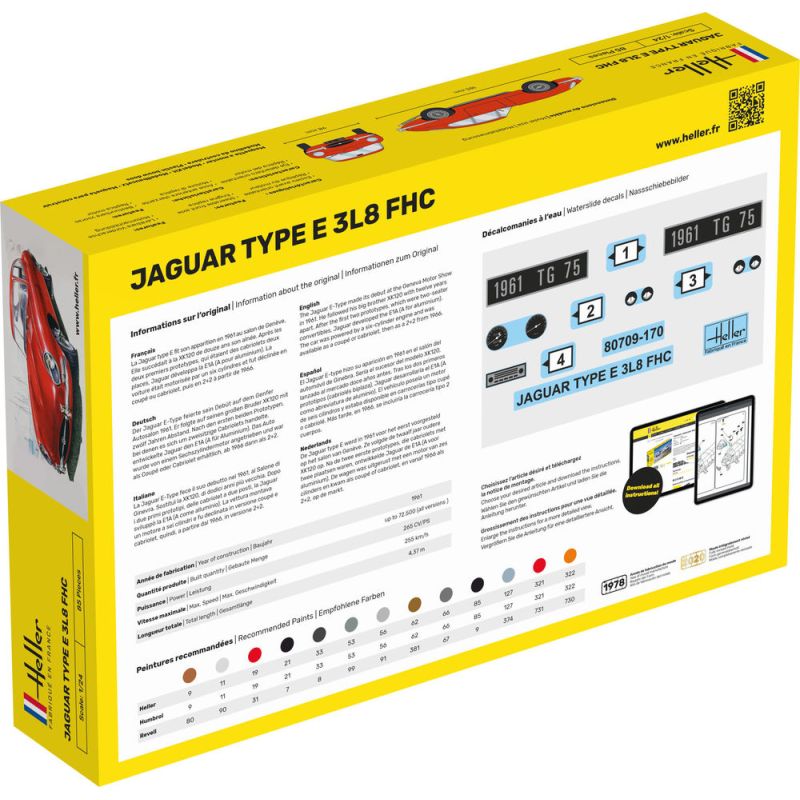 Jaguar Type E 3L8 FHC