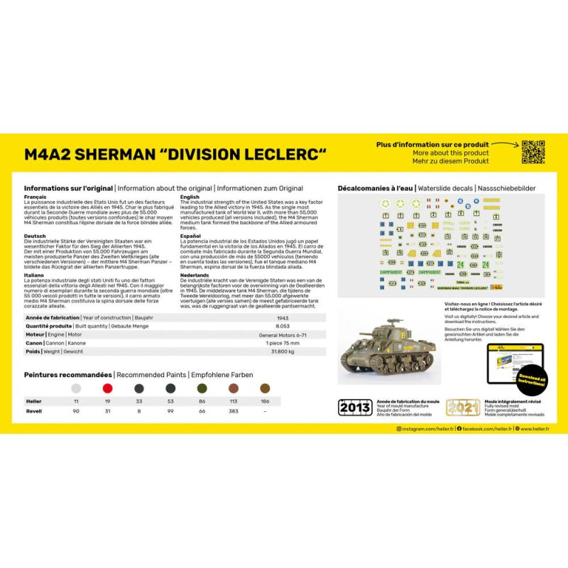 M4A2 Sherman "Division Leclerc" (deco.FR