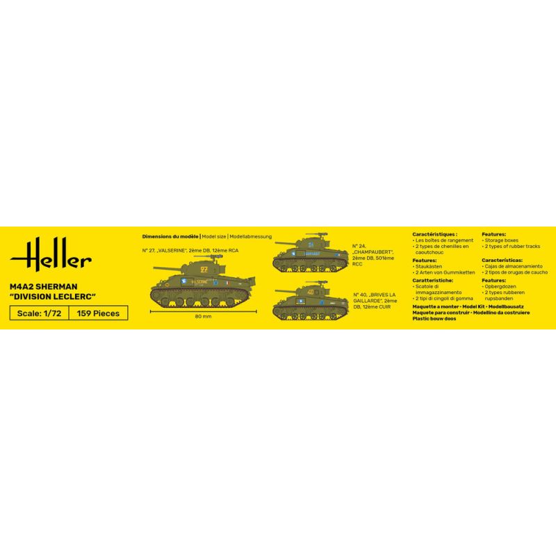 M4A2 Sherman "Division Leclerc" (deco.FR