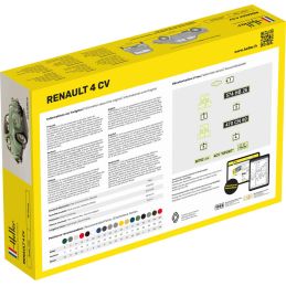 Maquette Heller: Renault 4 CV in 1:24 - LCDP - Radiocommande.fr 2