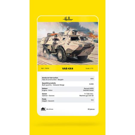 Camion Vab 4x4 1/72
