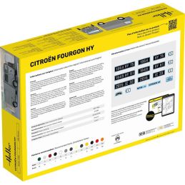 Maquette Heller: Citroen Fourgon Hy "Tube in 1:24 - LCDP - Radiocommande.fr 2