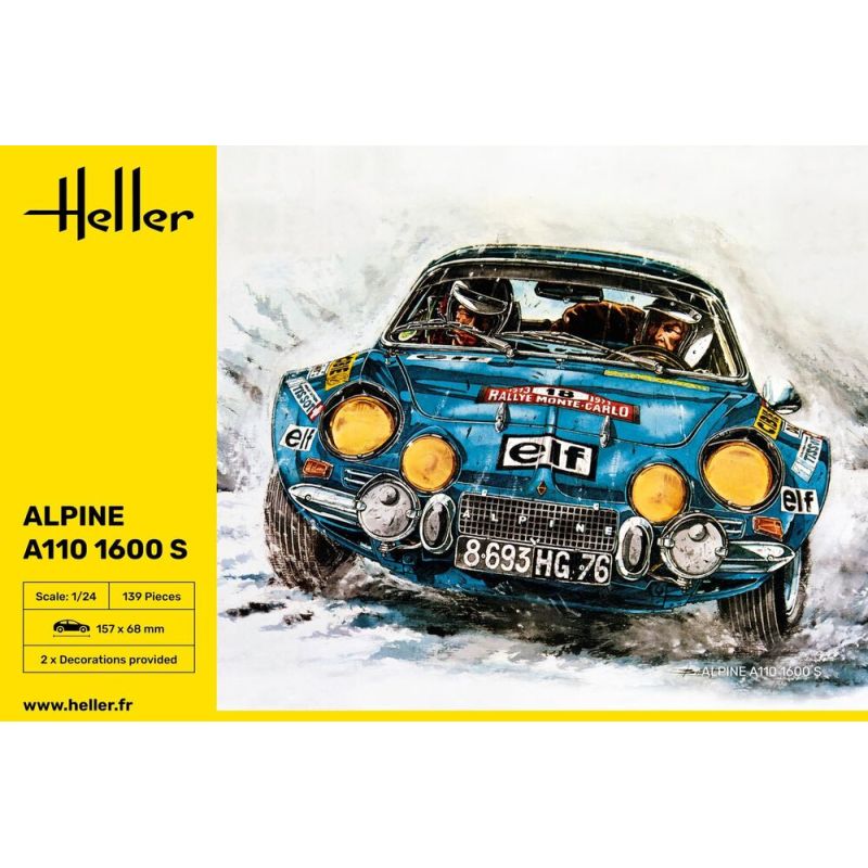 Voiture Alpine A110 1600 Classic 1/24