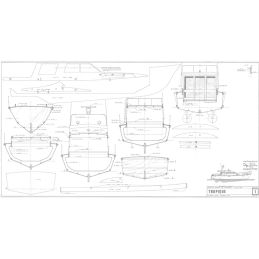 Plan de la vedette Le Tropique 2