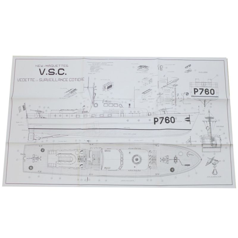 Plan de la VSC, Vedette de surveillance côtière