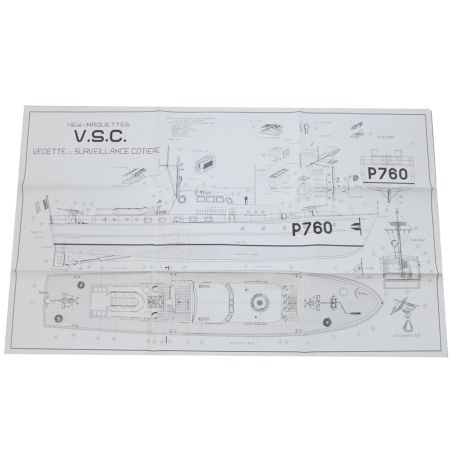Plan de la VSC, Vedette de surveillance côtière